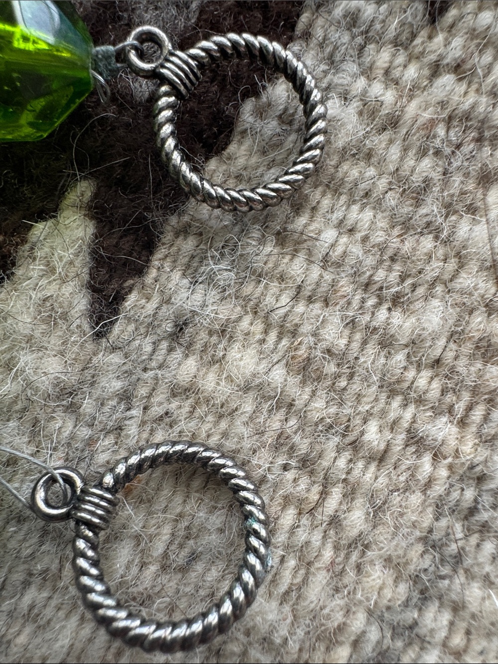 2 - Green Beaded Toggle Bracelets - Picture 5 of 6